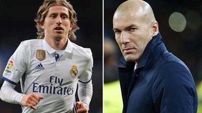 زيدان يؤكد إصابة مودريتش وإراحة رونالدو وتجهيز بيل