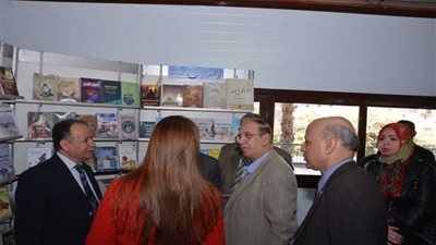 افتتاح معرض جامعة أسيوط للكتاب (صور)