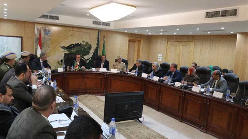 محافظ الفيوم يترأس