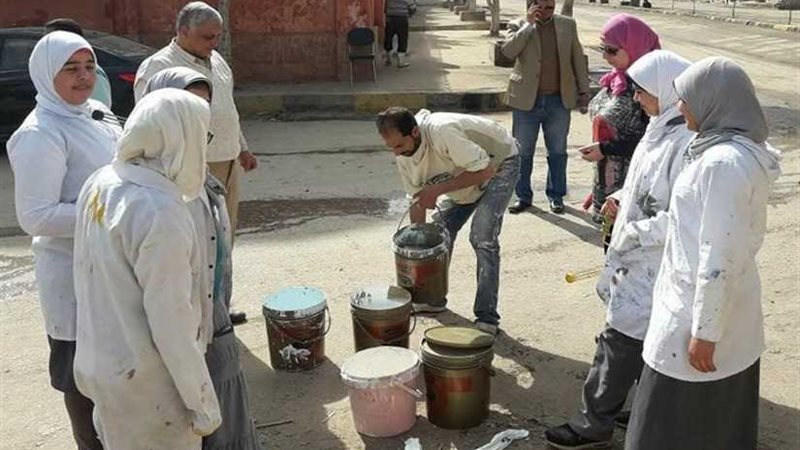 الخانكة تتجمل بيد