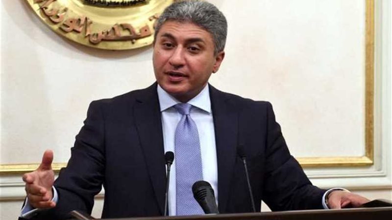 شريف فتحي يفتتح مبنى