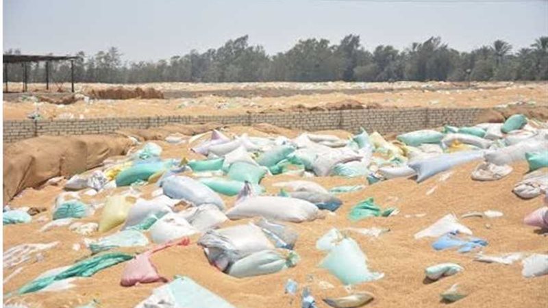 ضبط 110 أطنان قمح