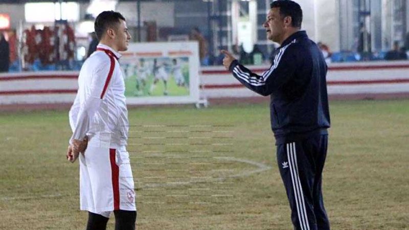 جلال يطمئن على إصابتي