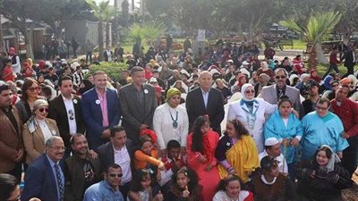 محافظ القاهرة و جمعية من أجل مصر يكرمان الطلاب المتفوقين و ذوى الإعاقة