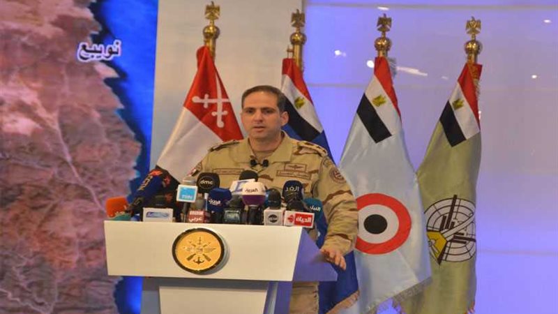 المتحدث العسكري يعلن