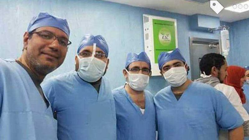 إجراء جراحة نادرة