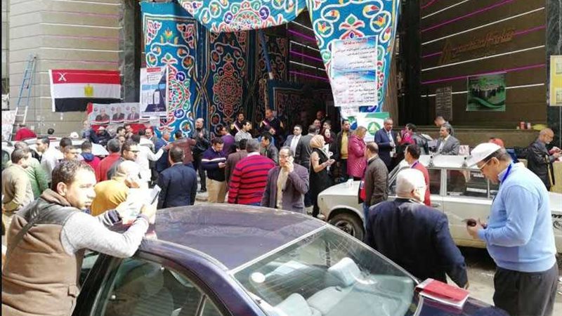 إقبال كبير على انتخابات