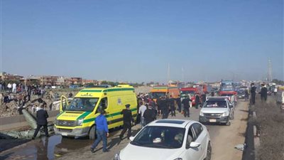 إعانة عاجلة لضحايا حادث اتوبيس الطريق الدولى