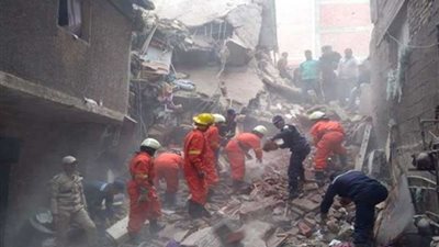 الصحة:وفاة 12 مواطنا واصابة 19 في حادث عقار منشأة ناصر