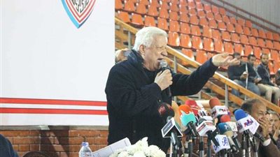 مرتضى منصور: أموال الزمالك أمانة في رقبتي
