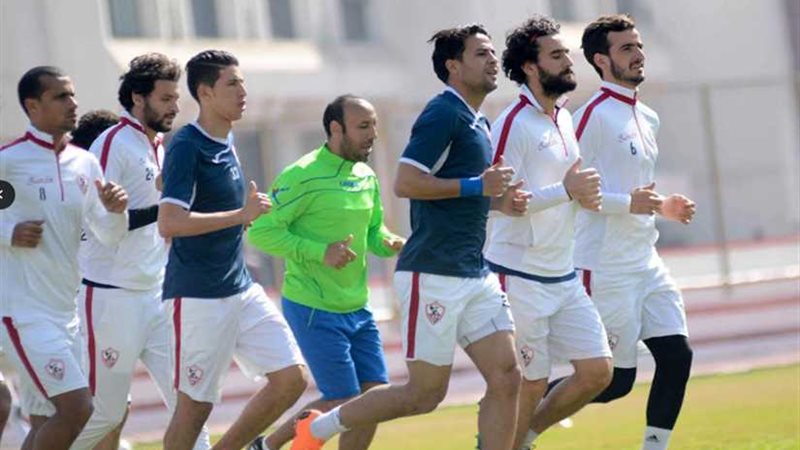 تطعيم لاعبي الزمالك