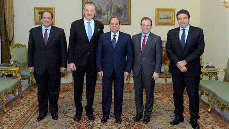 السيسي لوفد كنسي