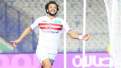محمود علاء يضيف الهدف الثاني للزمالك