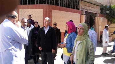 استحداث نظام النداء الآلي بعيادات حميات بنها