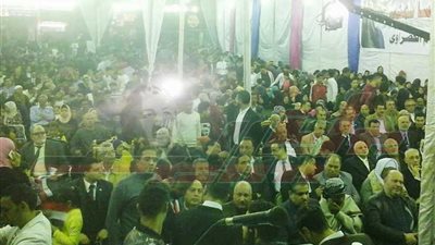 بالصور.. مؤتمر جماهيري حاشد لدعم 