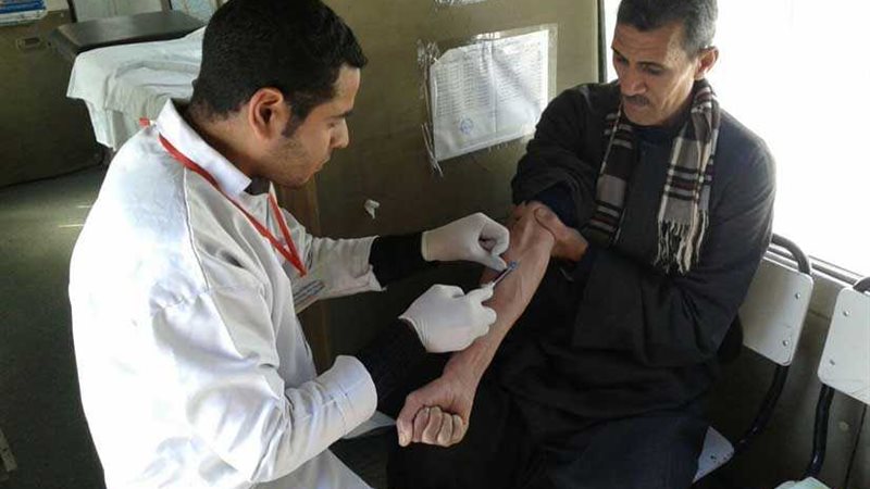 مسح طبي لـ2900 مواطن