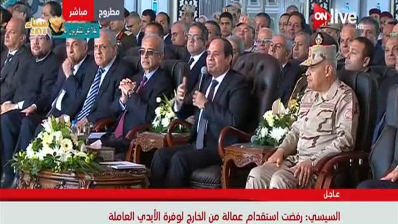 السيسي يكشف سبب حادث