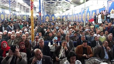 مؤتمر جماهيري حاشد لدعم وتأييد الرئيس السيسي بسمالوط