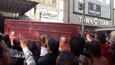 تشييع جثمان «إينو» نجم المصري من مسجد السلام