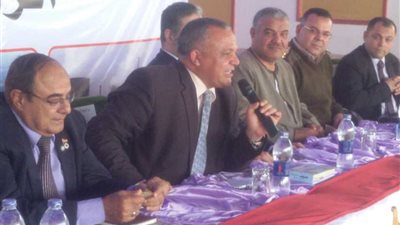 صوتك للمستقبل.. مؤتمر جماهيري لدعم المشاركة بانتخابات الرئاسة بالمنوفية (صور)