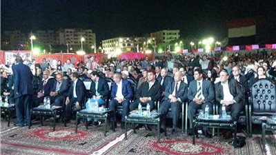 حضور جماهيري كبير في مؤتمر دعم الرئيس بالغردقة