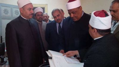 وكيل مشيخة الأزهر يتفقد معهد فتيات أسيوط