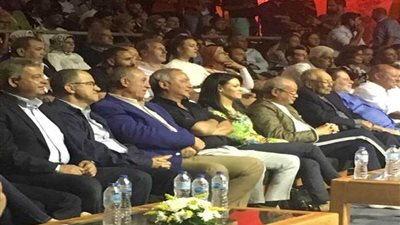 السويدي يشهد نهائي بطولة الجونة الدولية للإسكواش