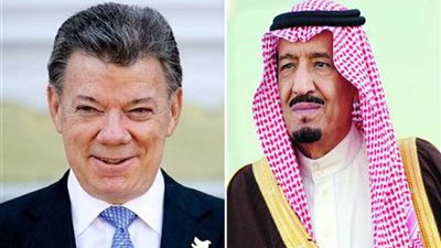 خادم الحرمين والرئيس الكولومبي يستعرضان هاتفيا العلاقات الثنائية