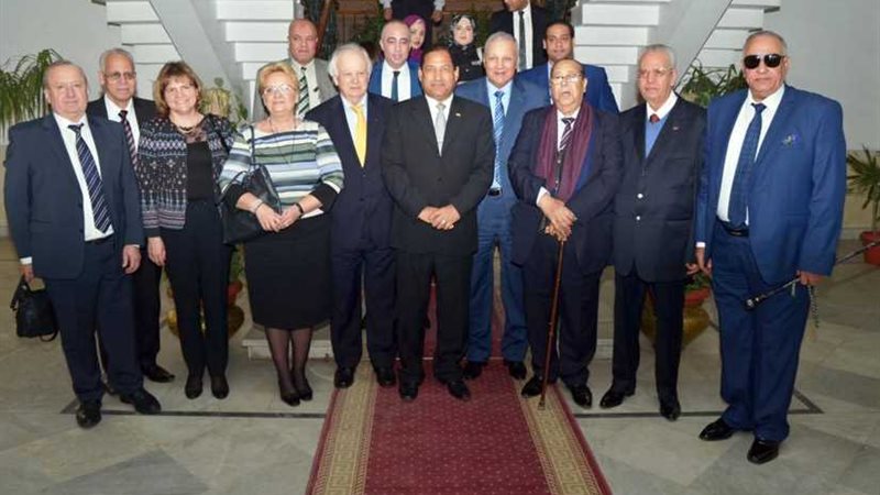 وفد أكاديمية العلوم