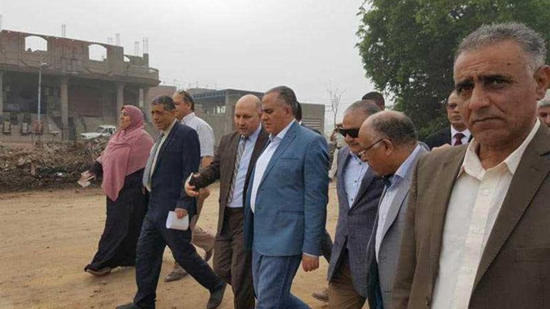 وزير الري يفتتح كوبري