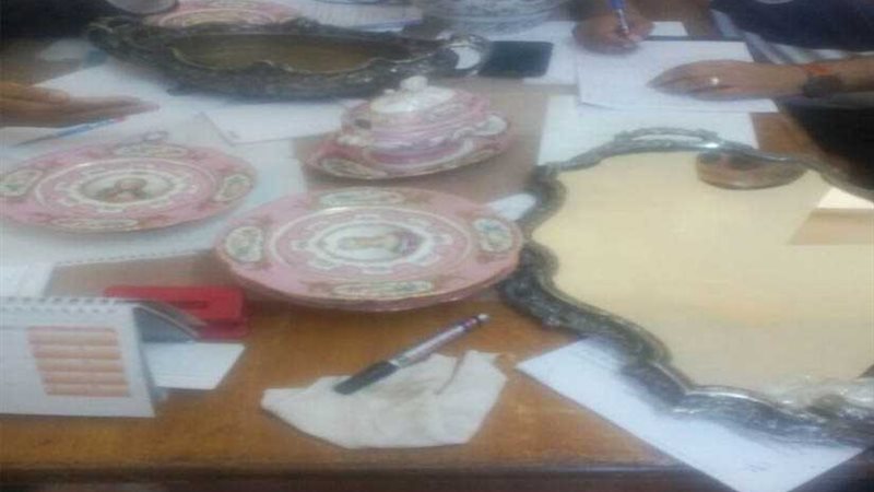 عودة القطع المضبوطة