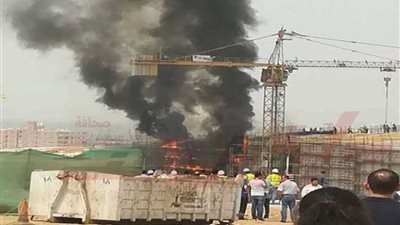 حريق بالمتحف الكبير بالهرم.. و10 سيارات إطفاء للسيطرة على الموقف