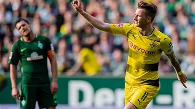 تعادل فيردر بريمن وبوروسيا دورتموند في الدوري الألماني