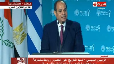 السيسي: أشكر فخامة رئيس قبرص على إعادة عدد من القطع الأثرية المصرية.. فيديو
