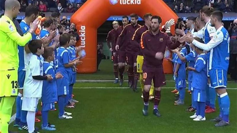 لاعبو ديبورتيفو لاكورونيا