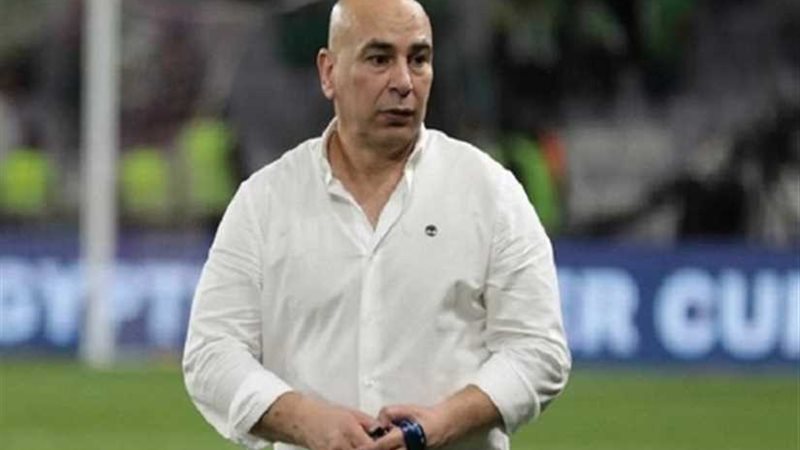 حسام حسن يحتفل بتأهل