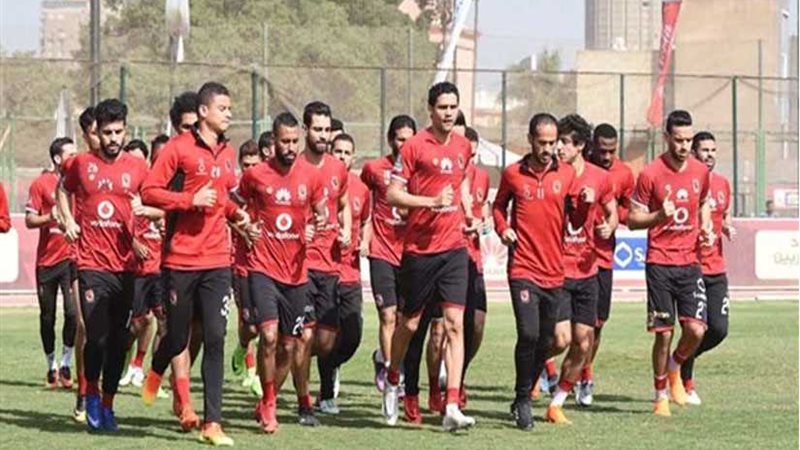 الأهلي يستعد للترجي