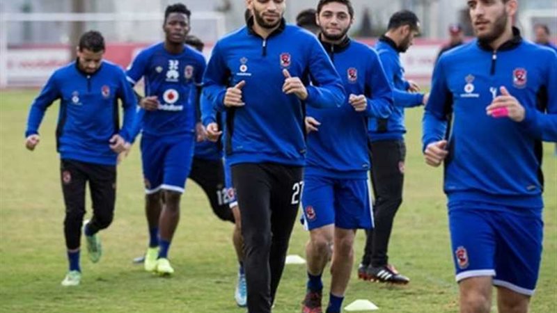 تدريبات تأهيلية للاعبي