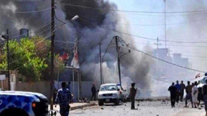 مقتل مدنى بتفجير