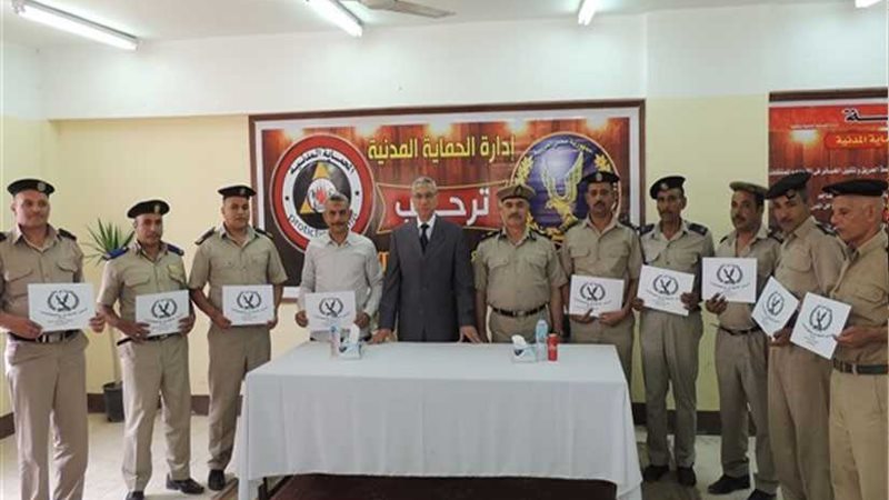 مدير أمن المنيا يشهد