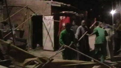 المنيا تزيل إشغالات كورنيش النيل