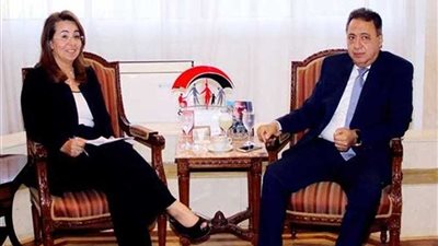 وزيرا التضامن والصحة يفتتحان بنك الدم المركزي بعد تطويره