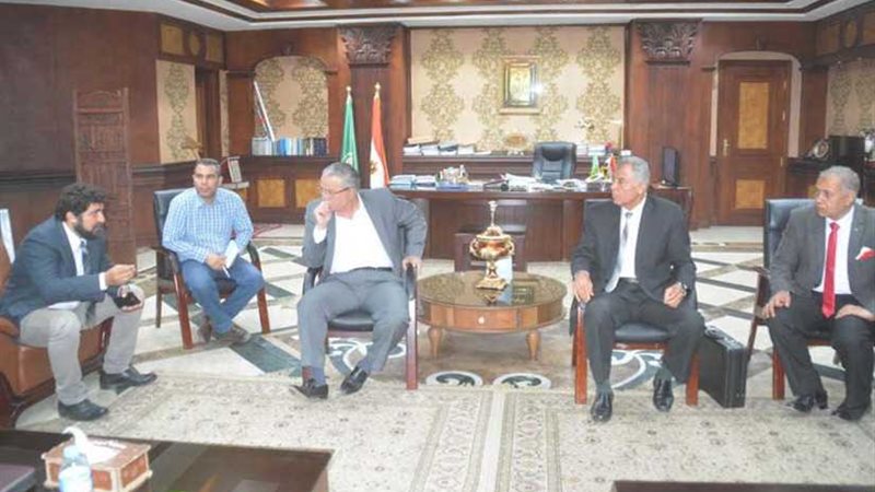 محافظ المنيا يتابع