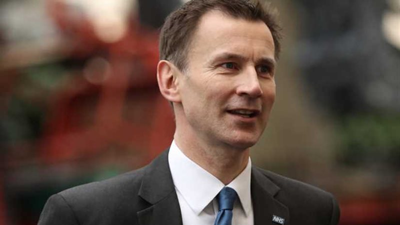 وزير الصحة البريطاني