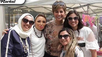 مفيدة شيحة تروّج للصناعة المصرية ودعاء فاروق 