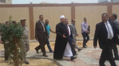 وزير الأوقاف يفتتح الإسكان الاجتماعي بالسادات