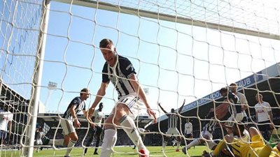 وست بروميتش يتمسك بالأمل ويفوز بهدف نظيف على توتنهام