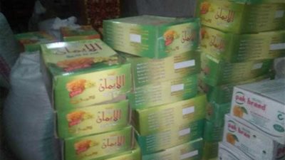 ضبط مخزن ياميش رمضان غير صالح للاستهلاك بالأزبكية