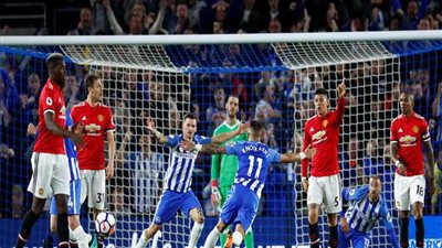 مانشستر يونايتد يسقط أمام برايتون بهدف نظيف في الدوري