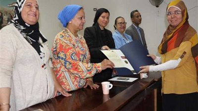 توزيع جوائز المسابقات لإدارات 